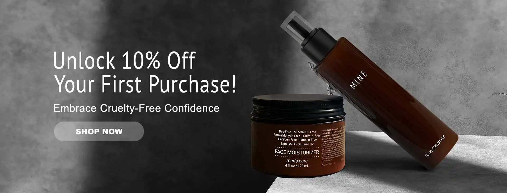 Mine Skin Care for Men - 10% Off First Purchase