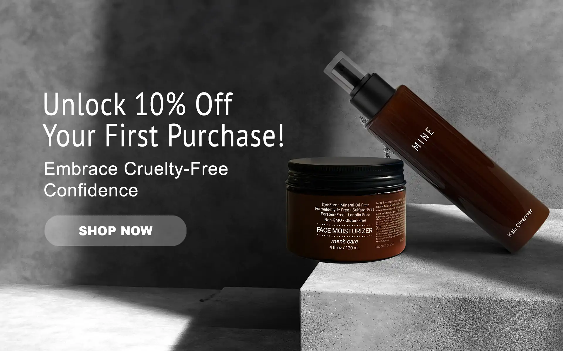 Mine Skin Care for Men - 10% Off First Purchase